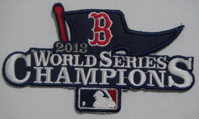 2013 Boston Red Sox World Series Champions Patch 