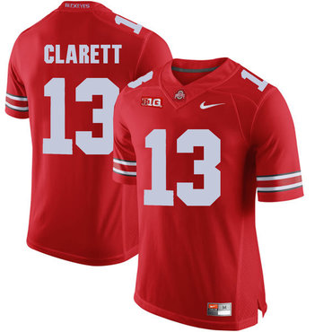 Ohio State Buckeyes 13 Maurice Clarett Red College Football Jersey
