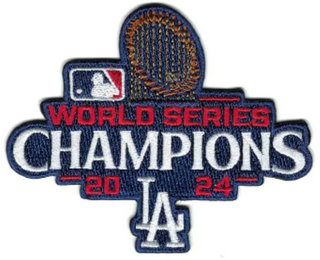 Los Angeles Dodgers 2024 World Series Champions Patch