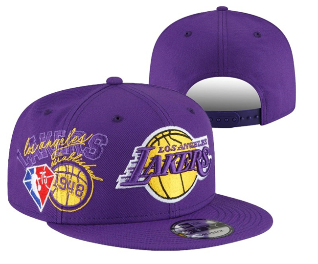 Los Angeles Lakers 2025 Stitched Snapback Hats 025