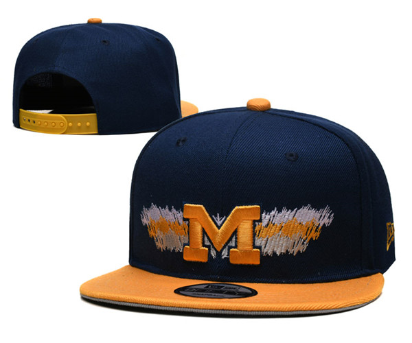 Michigan Wolverines Stitched Snapback Hats 00
