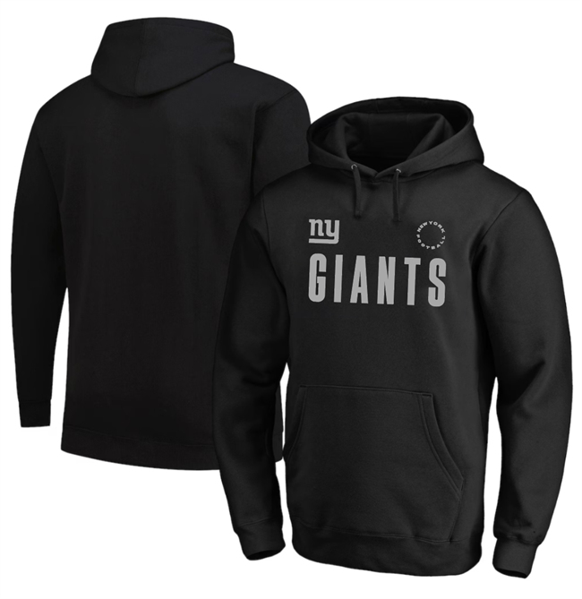 Men's New York Giants Black Big & Tall Chip Shot Hoodie