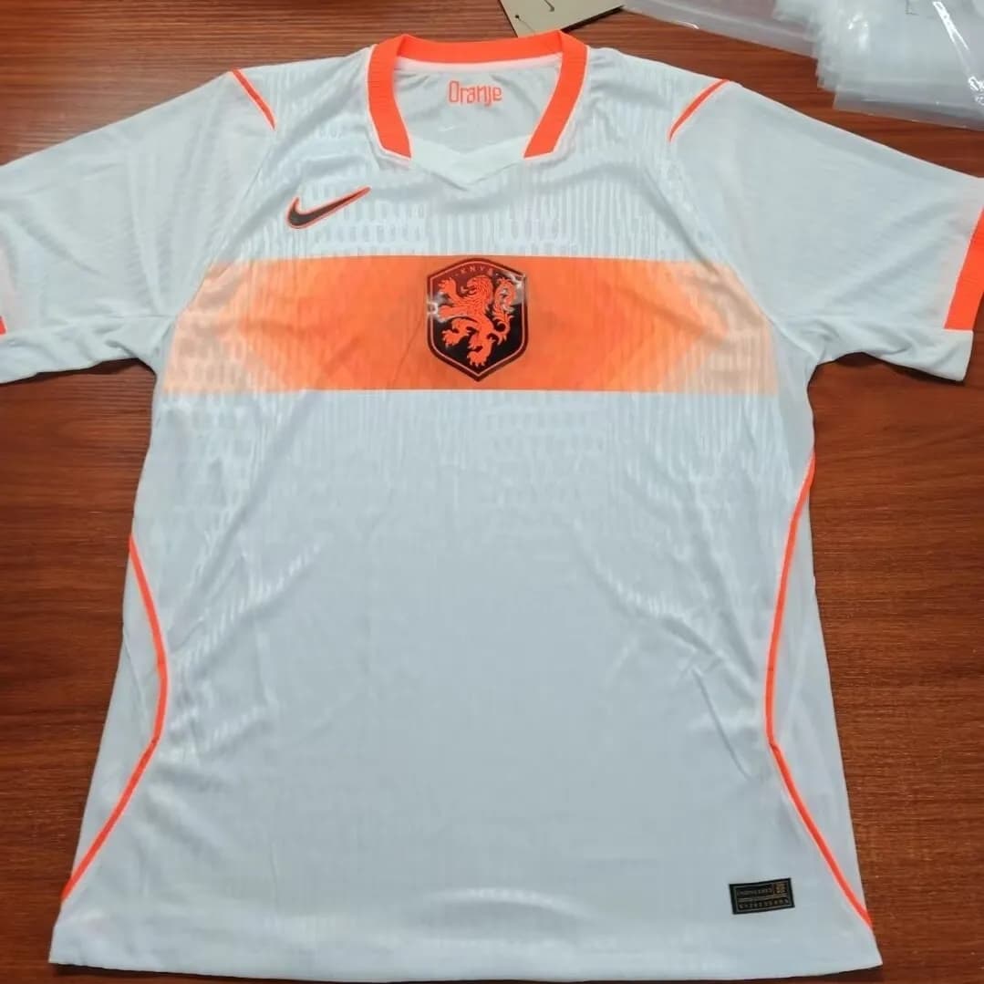 Men's Holland Blank 2026 Away Soccer Jersey