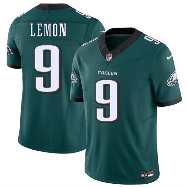 Men's Philadelphia Eagles #9 Makai Lemon Green 2026 Draft F.U.S.E. Vapor Untouchable Limited Football Stitched Jersey
